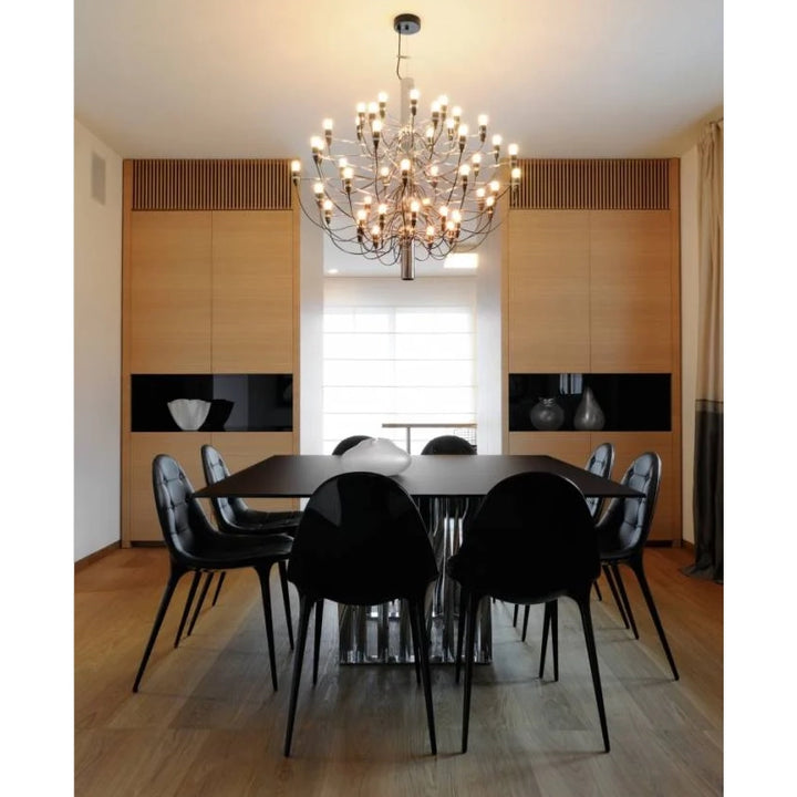 Flos 2097 hanglamp sfeer eetkamer
