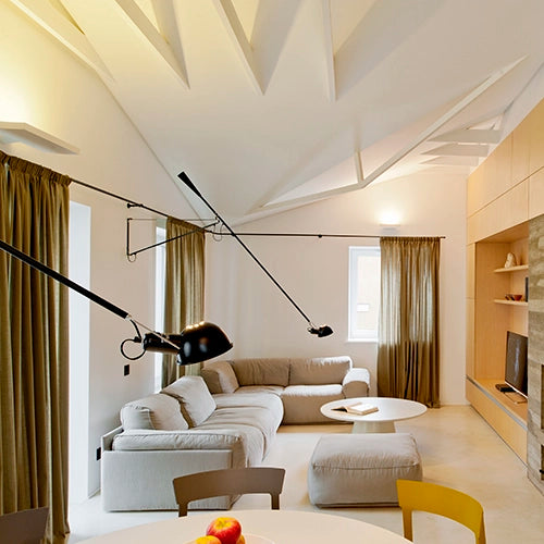Flos 265 wandlamp zwart