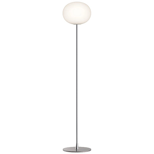 Flos glo-ball vloerlamp zilver