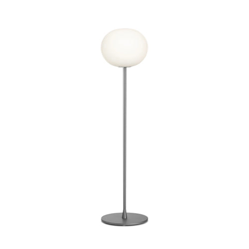 Flos glo-ball zilver vloerlamp