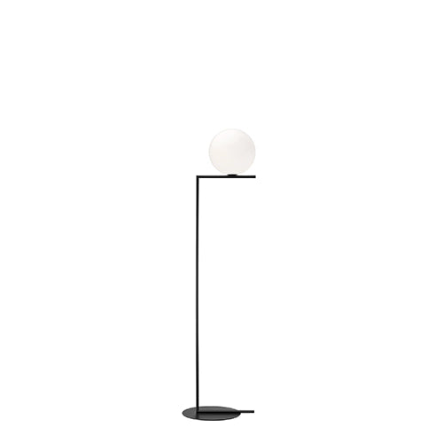 Flos IC Light F vloerlamp zwart