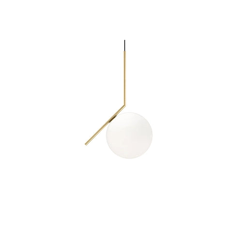 Flos S2 hanglamp messing goud