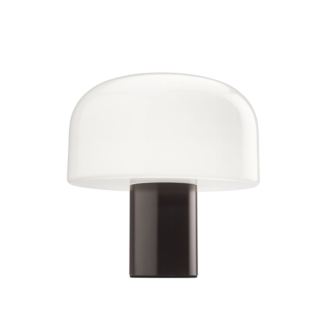 Flos Bellhop glass tafellamp chocoladebruin