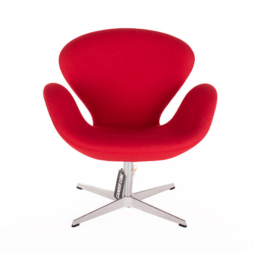 Fritz Hansen Swan chair rood