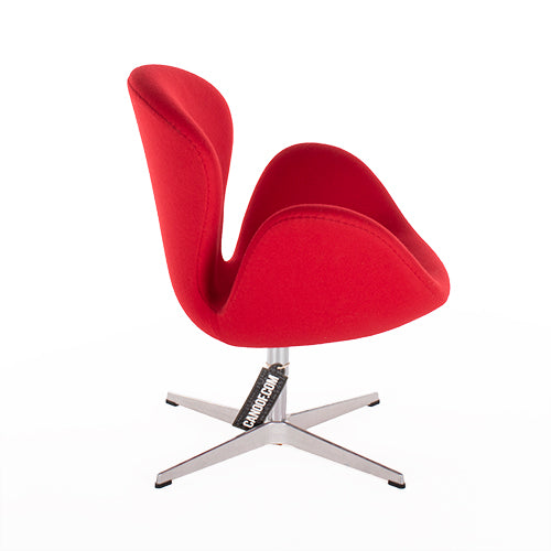 Fritz Hansen Swan chair rood