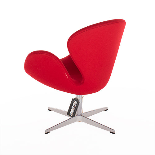 Fritz Hansen Swan fauteuil rood