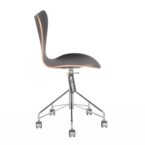Fritz Hansen Vlinder bureaustoel eikenhout bruin