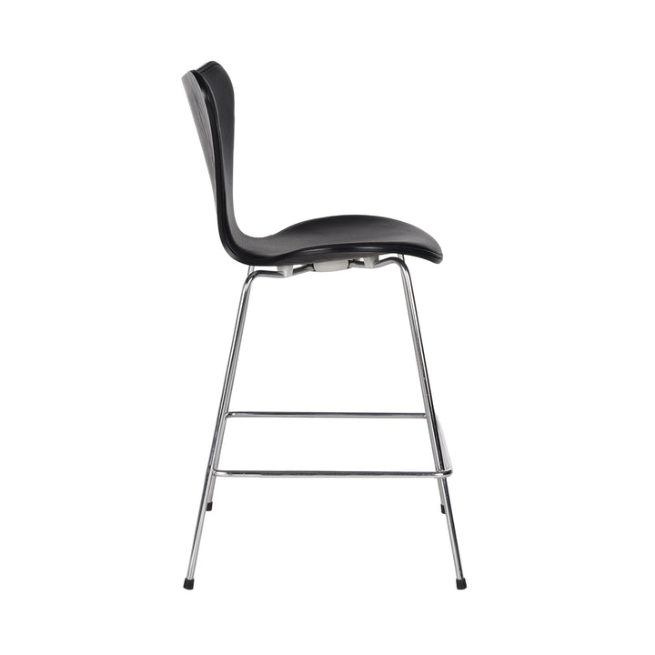 Fritz Hansen vlinder barkruk zwart leder 