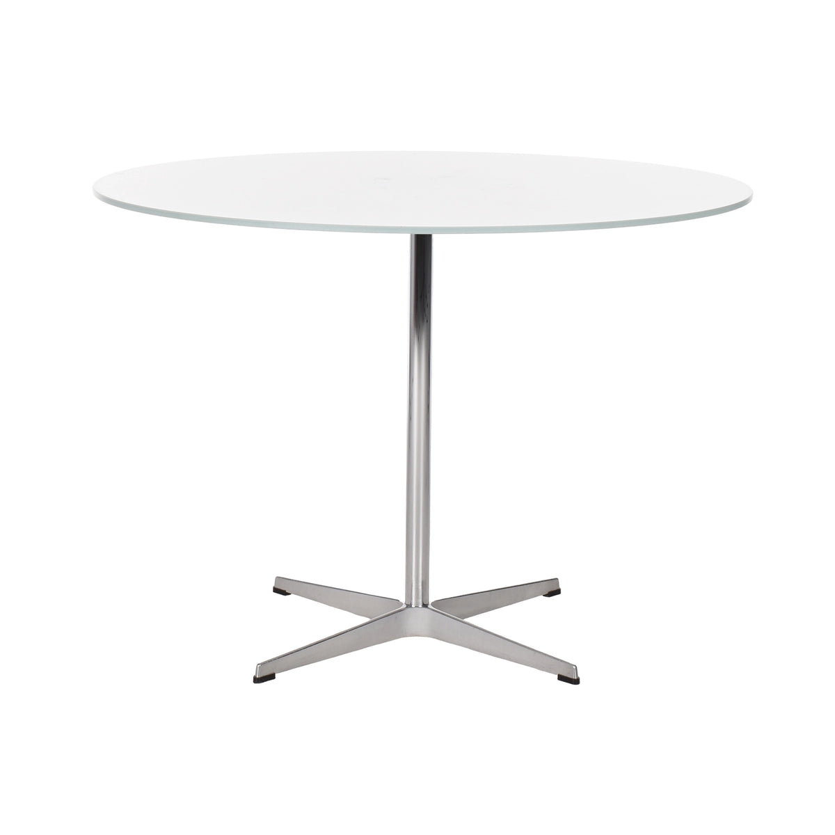 Fritz Hansen tafel rond glas 