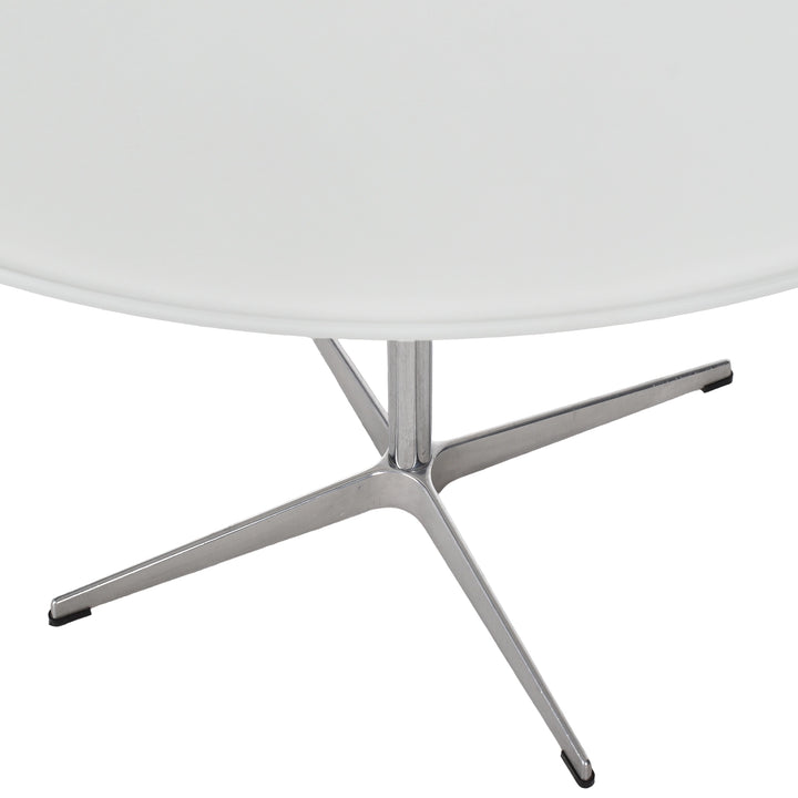Fritz Hansen tafel rond glas 