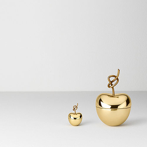 Ghidini Knotted Cherry opbergdoosje goud
