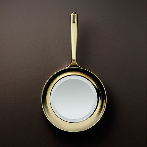 Ghidini Frying pan spiegel goud kleurig