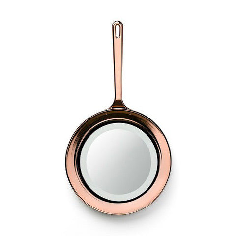 Ghidini frying pan spiegel rosé kleurig