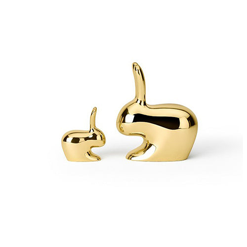 Ghidini Rabbit deurstopper messing