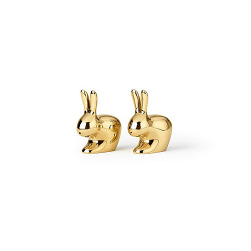Ghidini rabbit peper zout stelletje goud kleurig