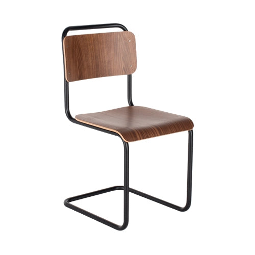 Dutch Originals Gispen 101XL chair notenhout zwart frame