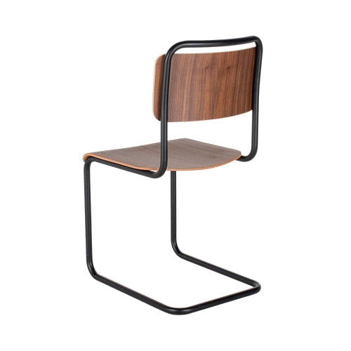 Dutch Originals Gispen 101XL chair notenhout zwart frame