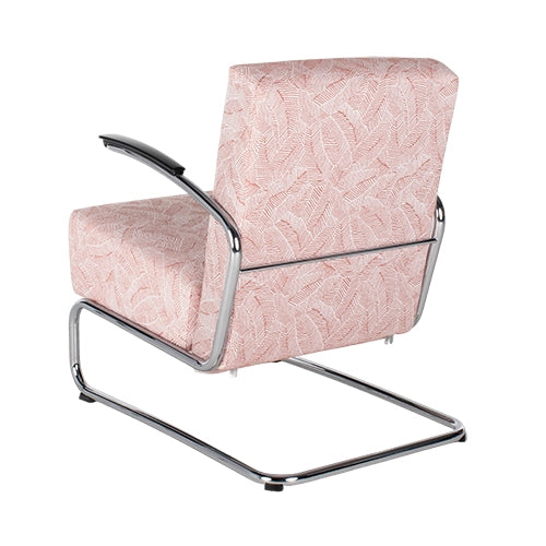 Gispen 405 fauteuil oranje/wit