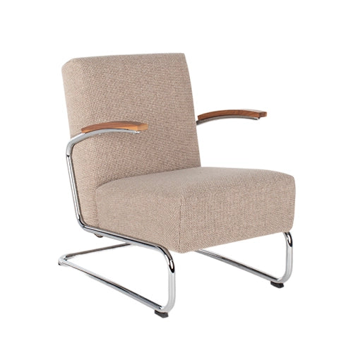Gispen 405 fauteuil bruin