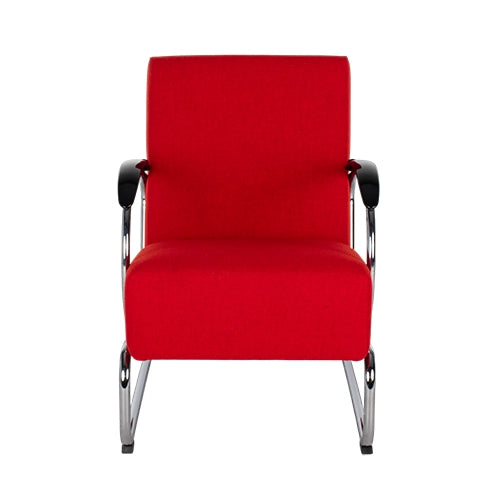 Gispen 407 fauteuil rood