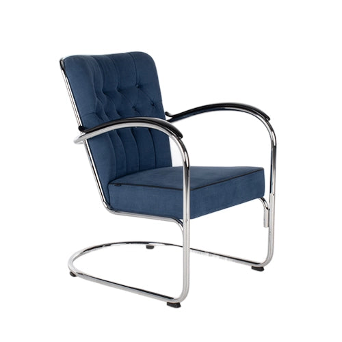 Gispen 412 fauteuil blauw