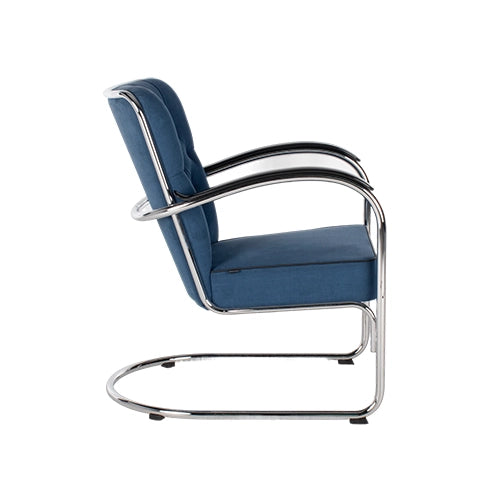 Gispen 412 fauteuil blauw