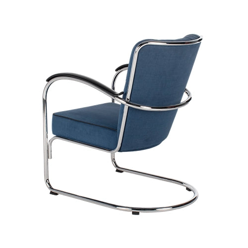 Gispen 412 fauteuil blauw