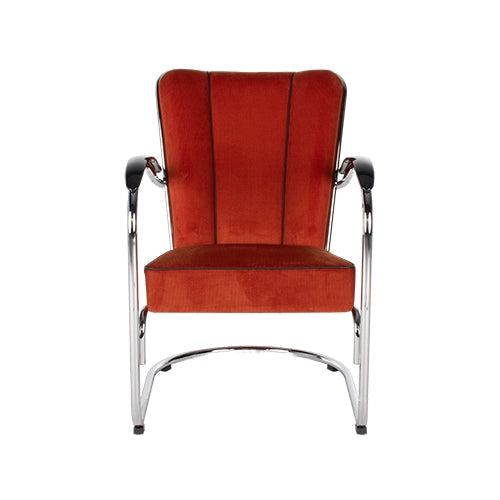 Gispen 412 fauteuil oranje