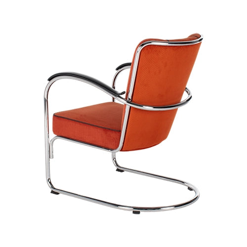 Gispen 412 fauteuil oranje