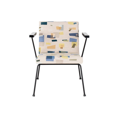 Gispen 1401 fauteuil blauw