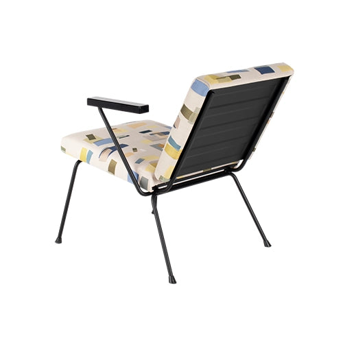 Gispen 1401 fauteuil blauw