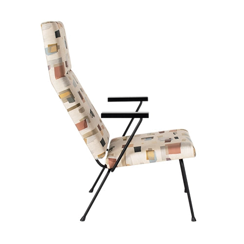 Gispen 1410 fauteuil &amp; hocker