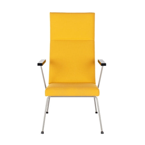 Gispen 1410 fauteuil geel