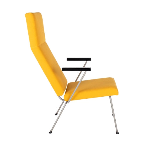 Gispen 1410 fauteuil geel
