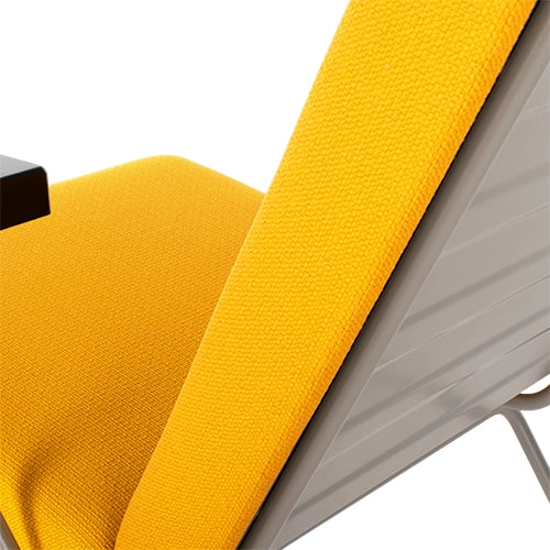 Gispen 1410 fauteuil geel