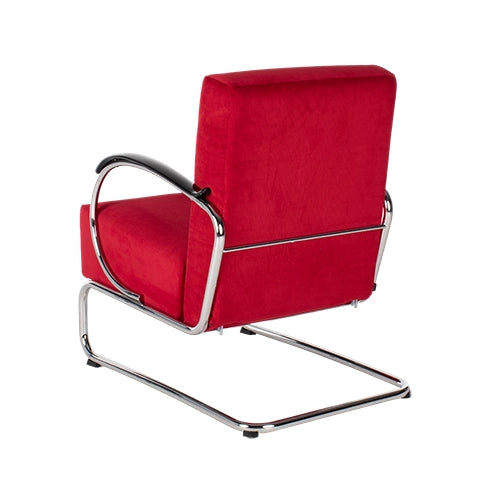 Gispen 407 fauteuil rood