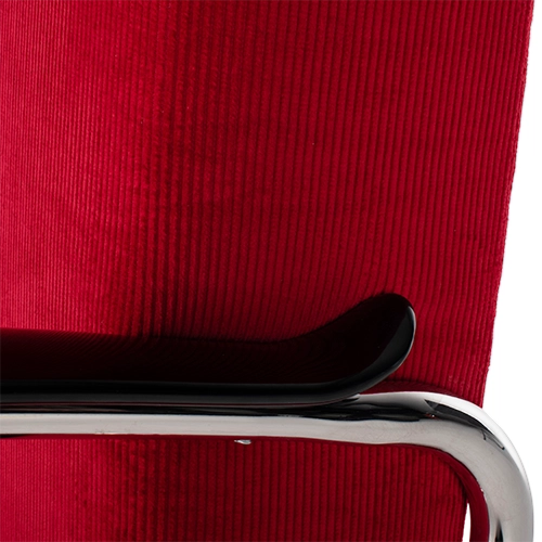 Gispen 407 fauteuil rood