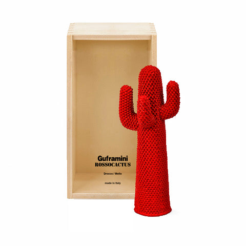 Gufram Guframini Rossocactus miniatuur rood