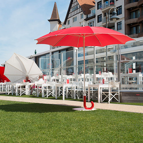 SYMO Gulliver Paraplu parasol rood wit