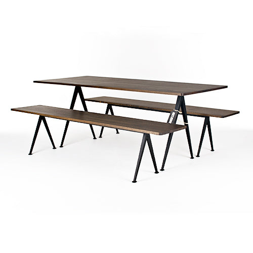 Hay Pyramid tafel bruin zwart