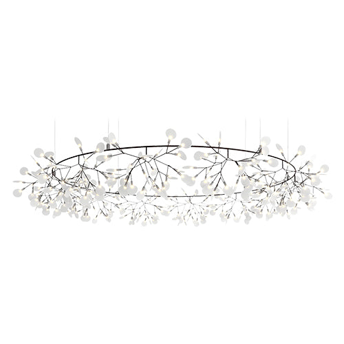 Heracleum Big O nikkel hanglamp nikkel kleur