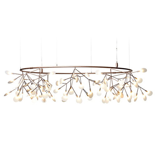 Heracleum Small Big O Koper hanglamp
