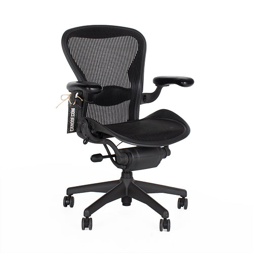 Herman Miller Aeron bureaustoel zwart