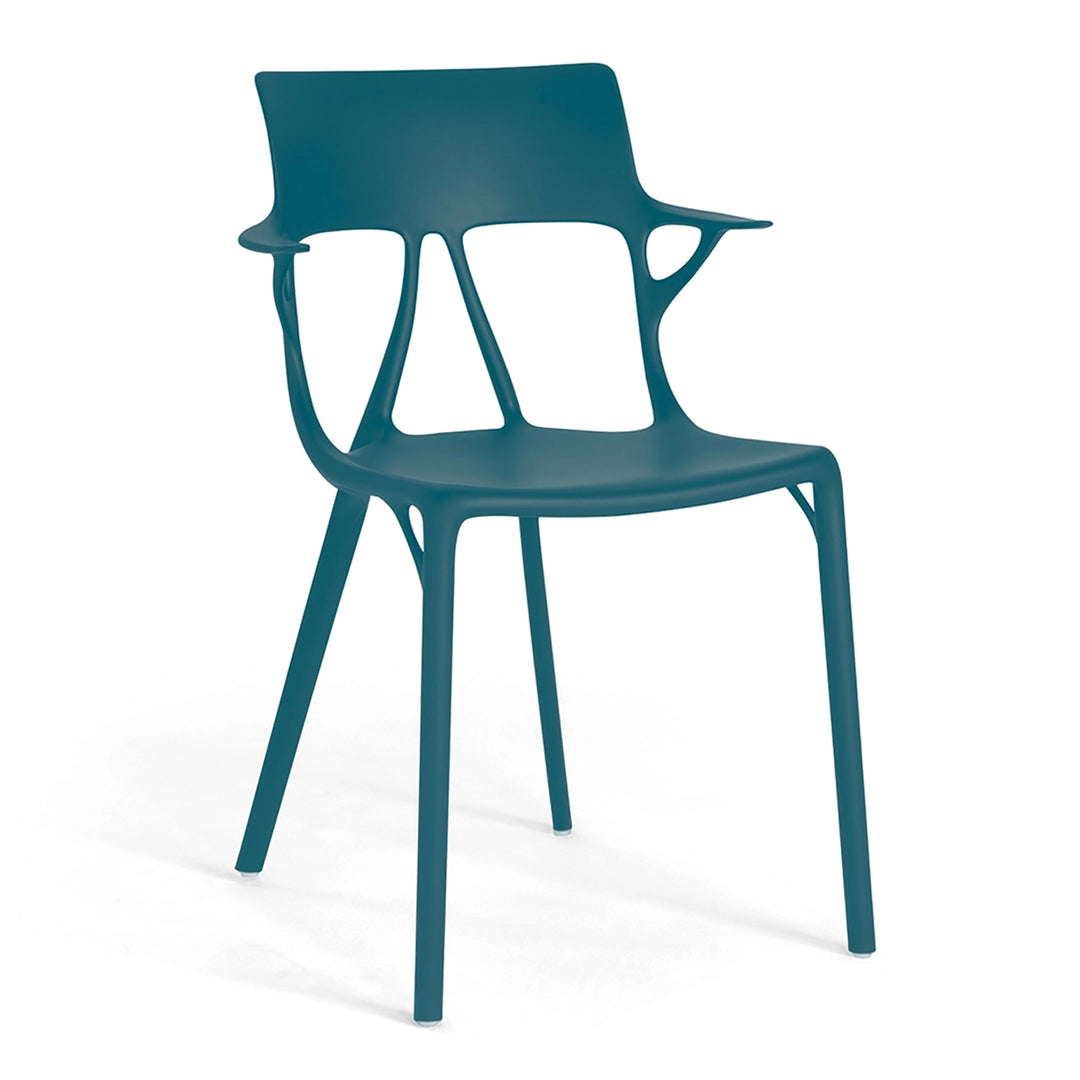 Kartell A.I. chair petrol