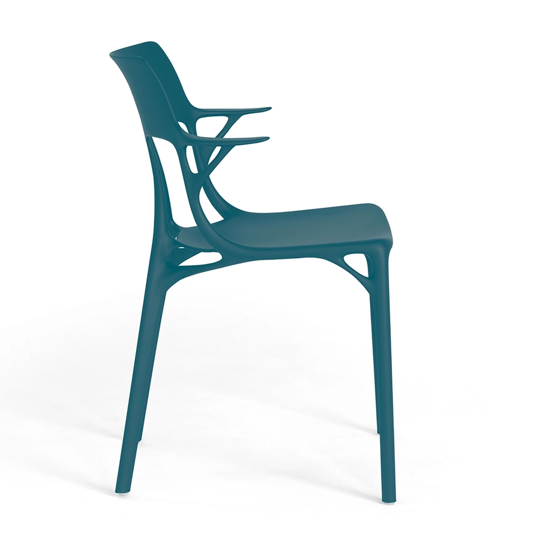 Kartell A.I. chair petrol
