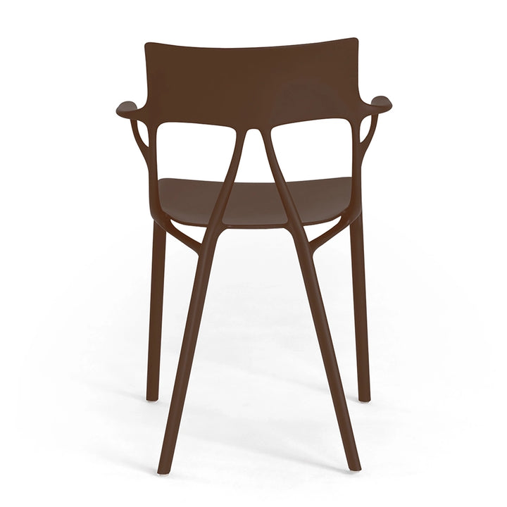 Kartell A.I. chair mokka bruin