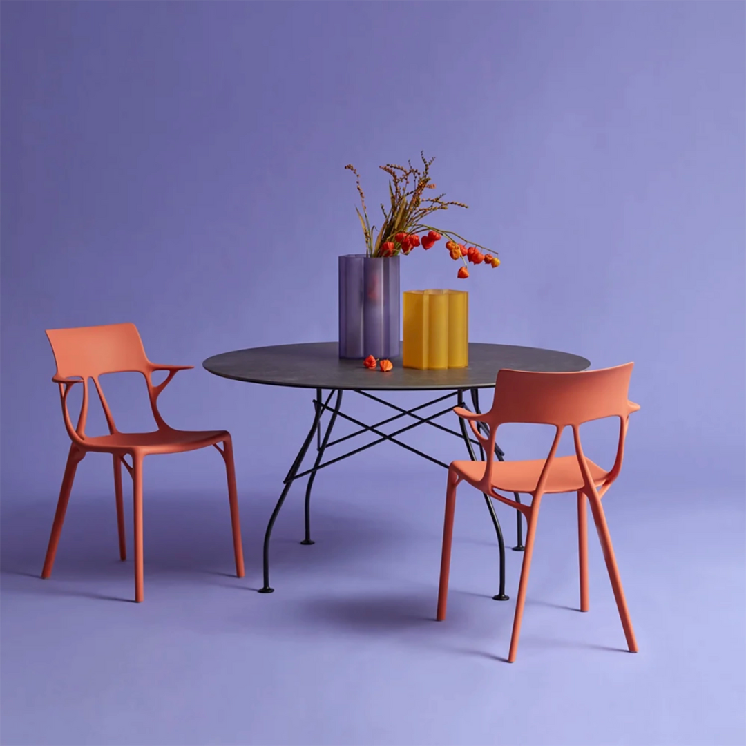 Kartell A.I. chair bruin