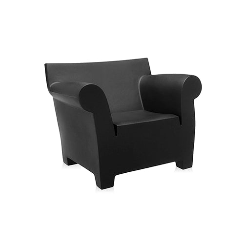 Kartell Bubble Club fauteuil zwart