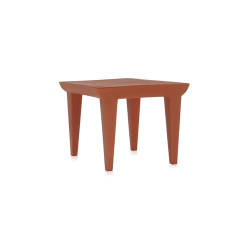 Kartell Bubble Club bijzettafel terracotta