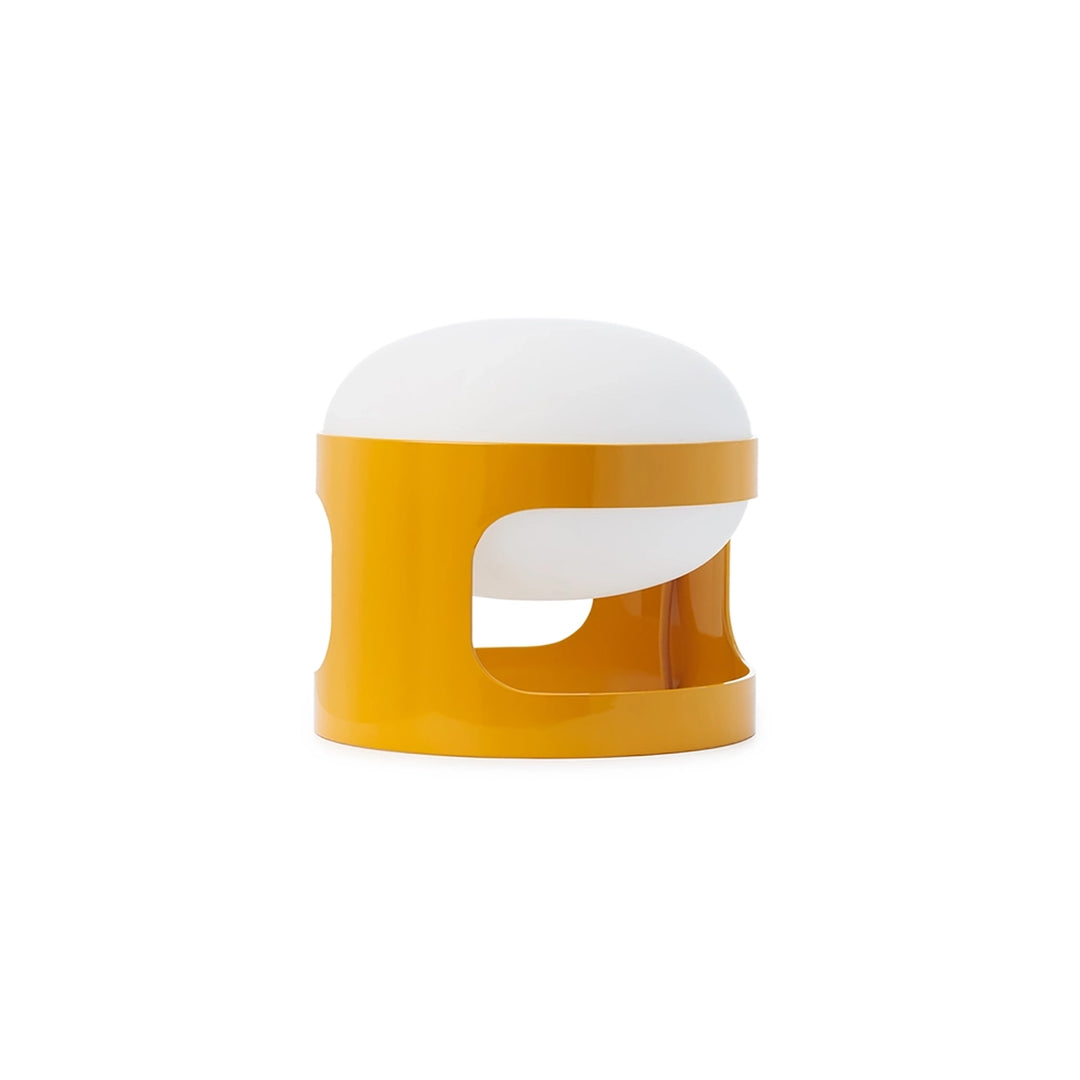 Kartell KD28 tafellamp mosterdgeel